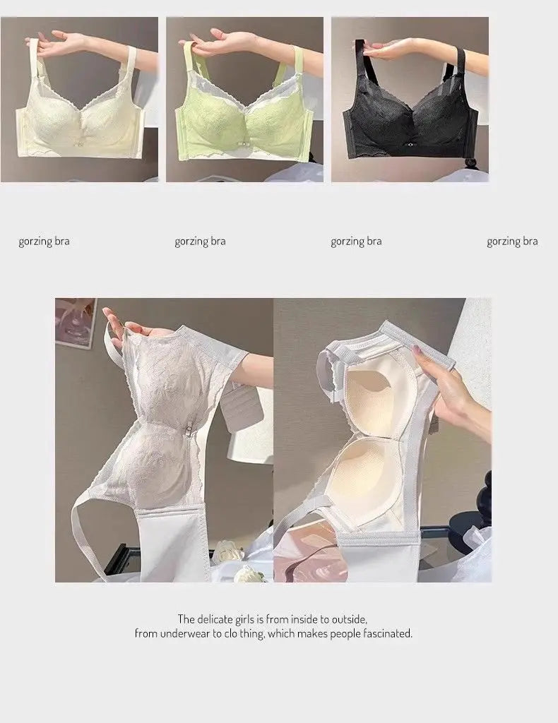 Soutien-gorge Minimisateur Grande Taille Sans Armatures, Pour Poitrine Abondante, Maintien et Redressement, Léger d’Été MOYISU