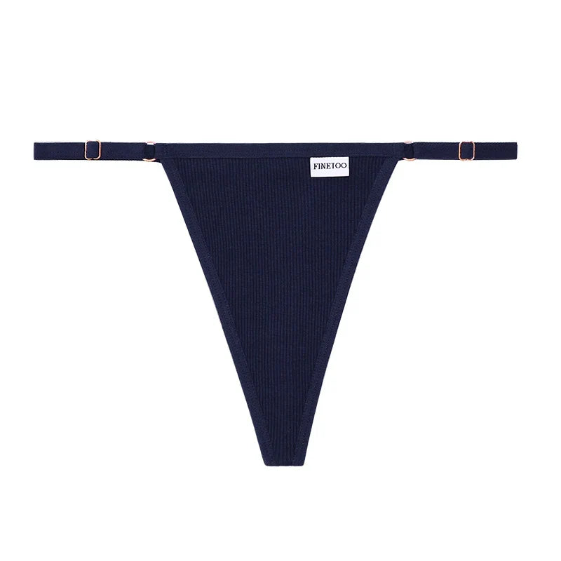 S-XL Cotton Thongs Women Sexy Low Waist T-Back Underwear Ladies Bikini Panties Comfortable Cotton Underwear G-string Lingerie
