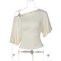 FDYOUI Sexy Short Sleeve Lace-up T-shirts Women 2026 Summer Diagonal Collar Corset Tops Streetwear Y2K Female Bandage T Shirt