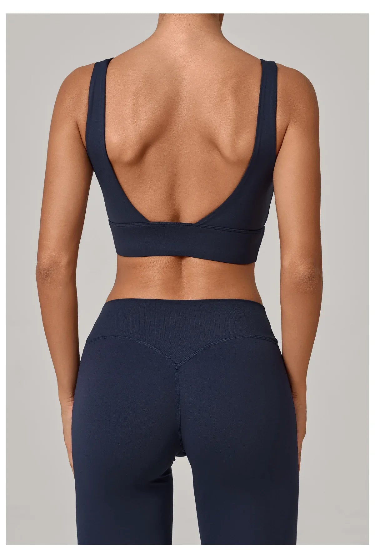 High Strength Yoga Bra Breathable Sports Bra Anti-Sweat Fitness Top Women Shockproof Crop Top Push Up Sport Bra Gym Workout Top