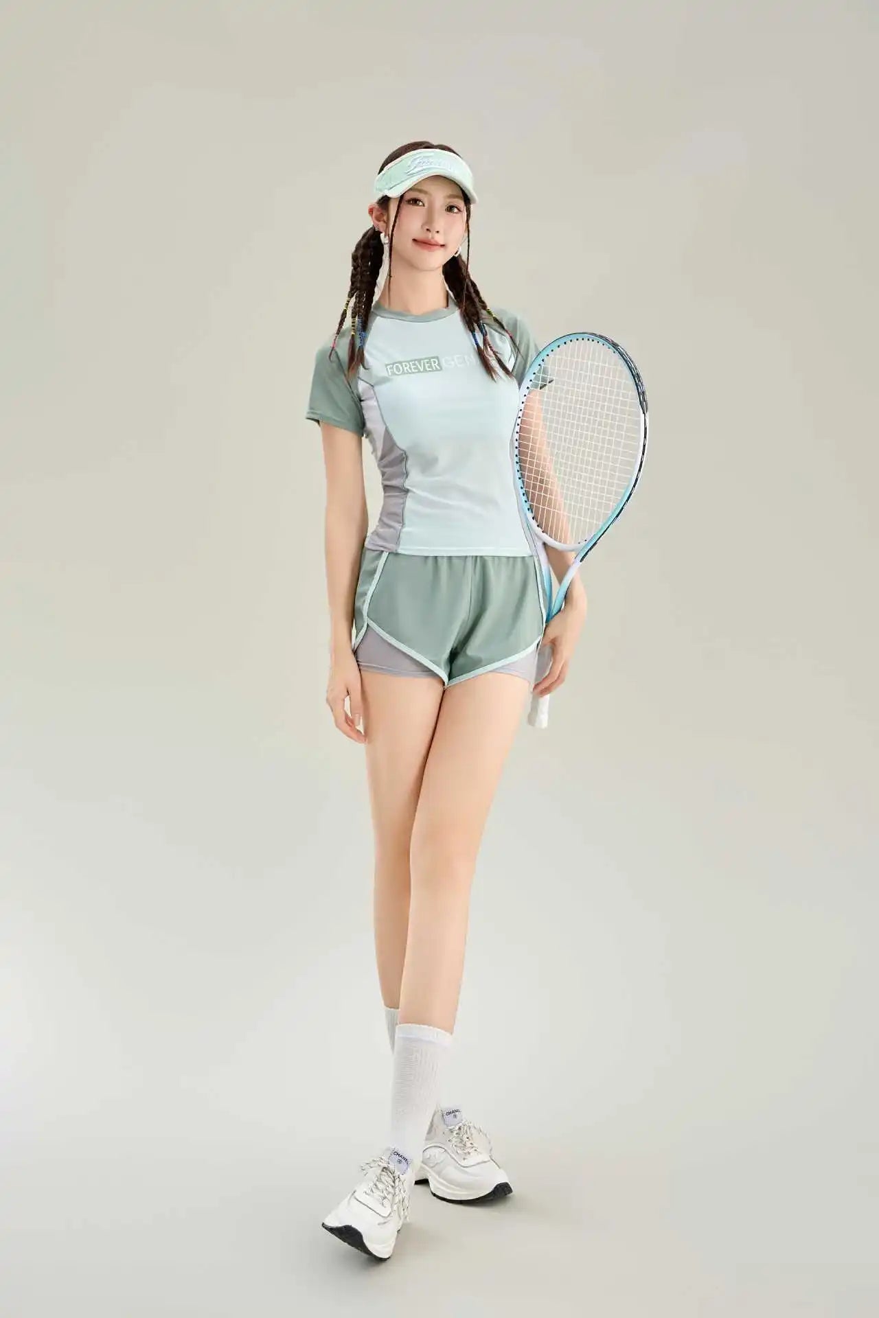 New Split Swimsuit for Women, Conservative and Slimming, Flat Leg Pants, Sports Beach Vacation, Hot Spring Swimsuit