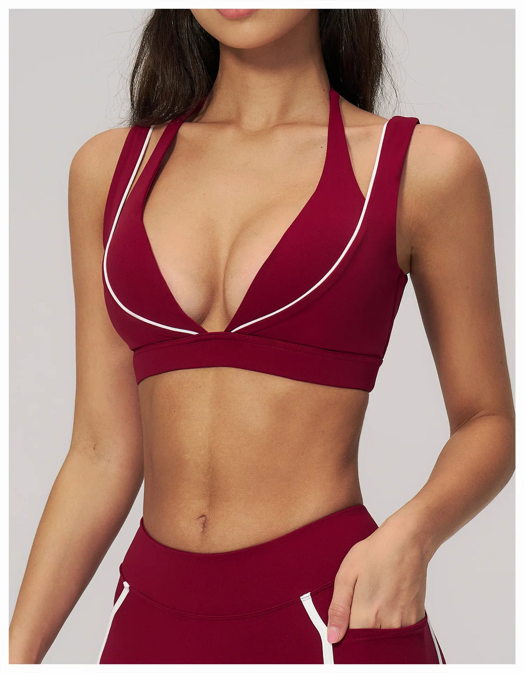 Summer Women's Sports Bra Anti-Sweat Fitness Top Women Yoga Bra Cycling Shockproof Crop Top Cross Back Sport Bra Gym Workout Top