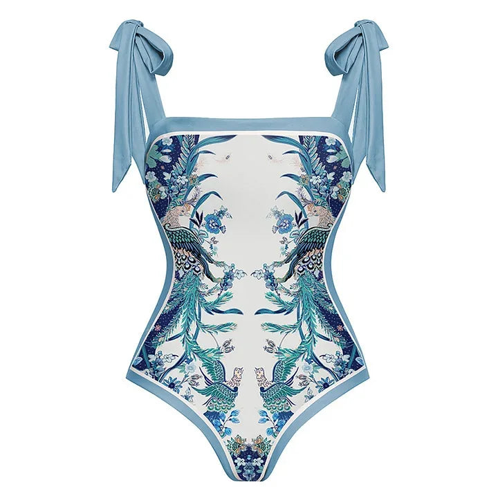 2026 High Quality Double-sided Printed Push Up Women Bikini Set Printed Strappy Bandage Swimwear Brazilian Biquini Bathing Suit