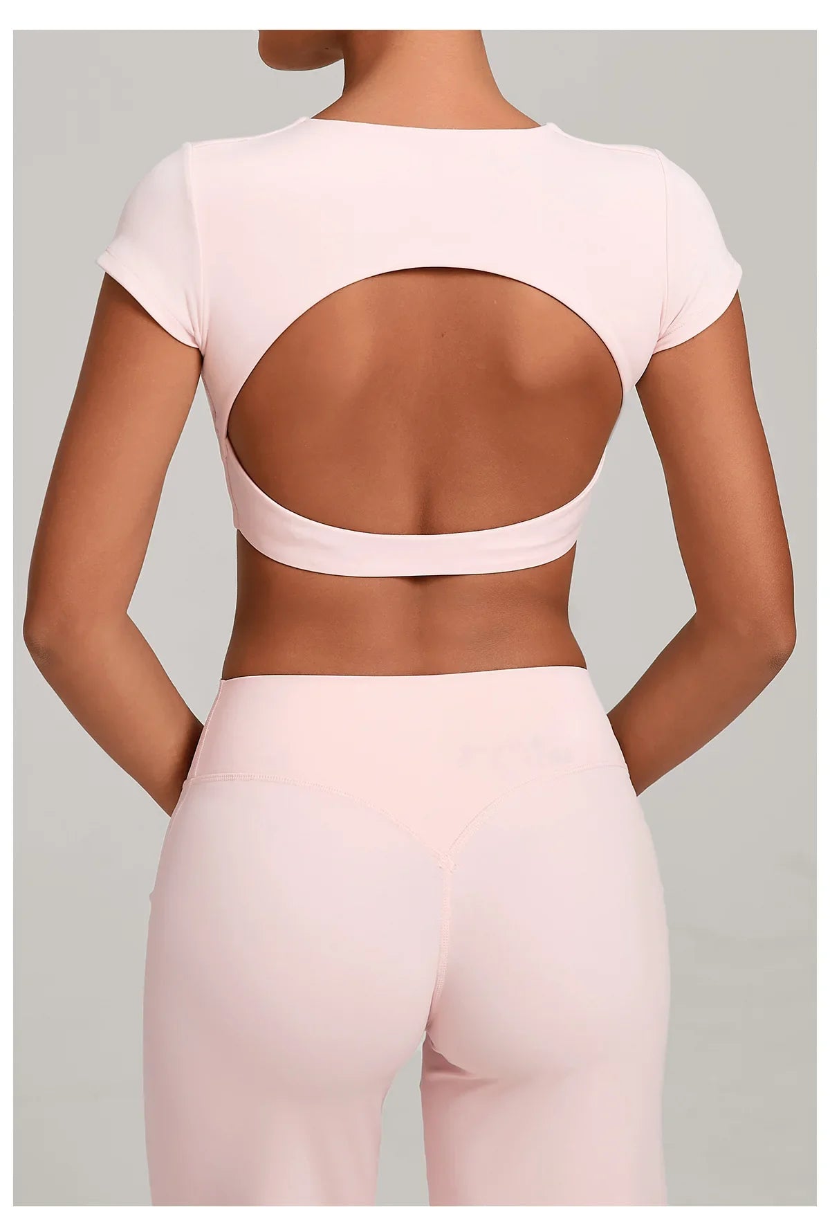 Sexy Hollow Out Backless Sports Shirts Women Shorts Sleeve High-strength Double-layer Stitching Without Chest Sports Tank Tops