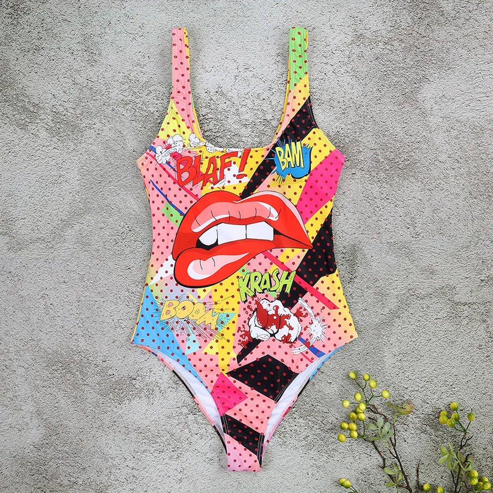2023 One Piece Swimsuit Women Swimwear Push Up Monokini Sexy Bodysuit Leopard Print Bathing Suit Backless Beachwear Female
