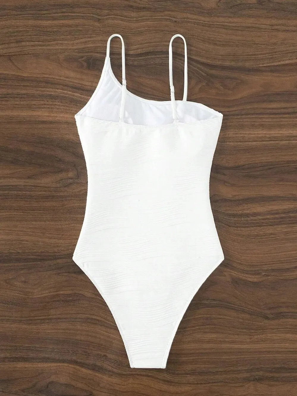 2026 Plain One Shoulder Swimsuit One Piece Solid Swimwear Women Sexy Bathers Bathing Swimming Swim Suit Female Beachwear