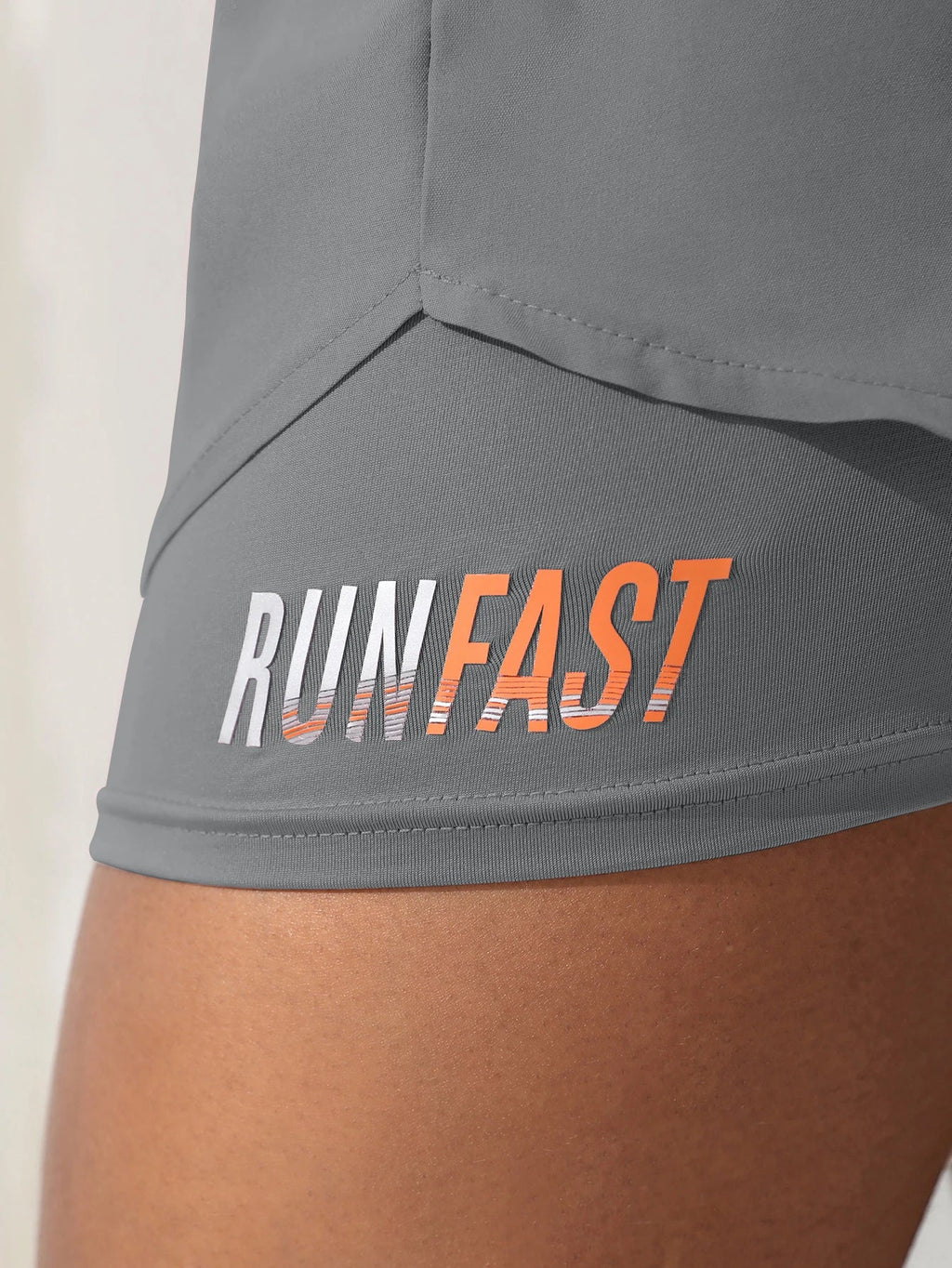 Women's High Rise Yoga Shorts With Elastic Proximity Control Running Shorts, Fake Two Pieces Pants