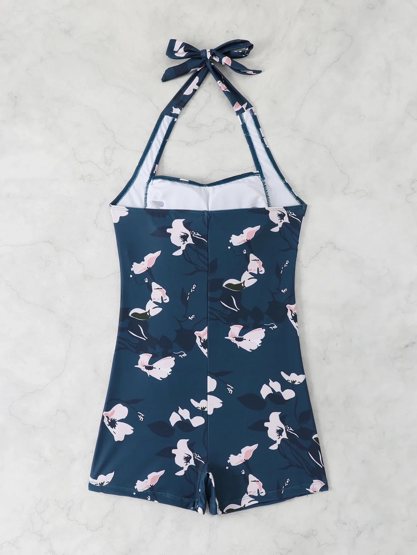 2026 Halter Swimsuit One Piece Printed Swimwear Women Sexy Vintage Bathers Bathing Swimming Swim Suit Female Beachwear