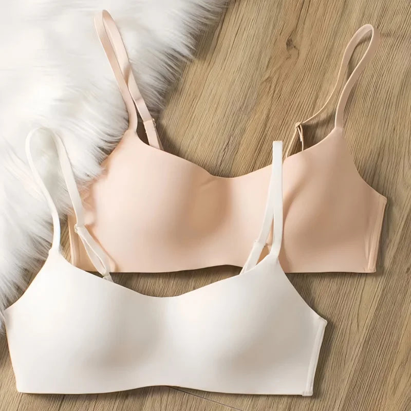 Seamless Bras For Women Small Chest 1/2 Cup Non-Wire Bra Push Up Bra Female Support Underwear Sexy Lingerie Intimates S-XL