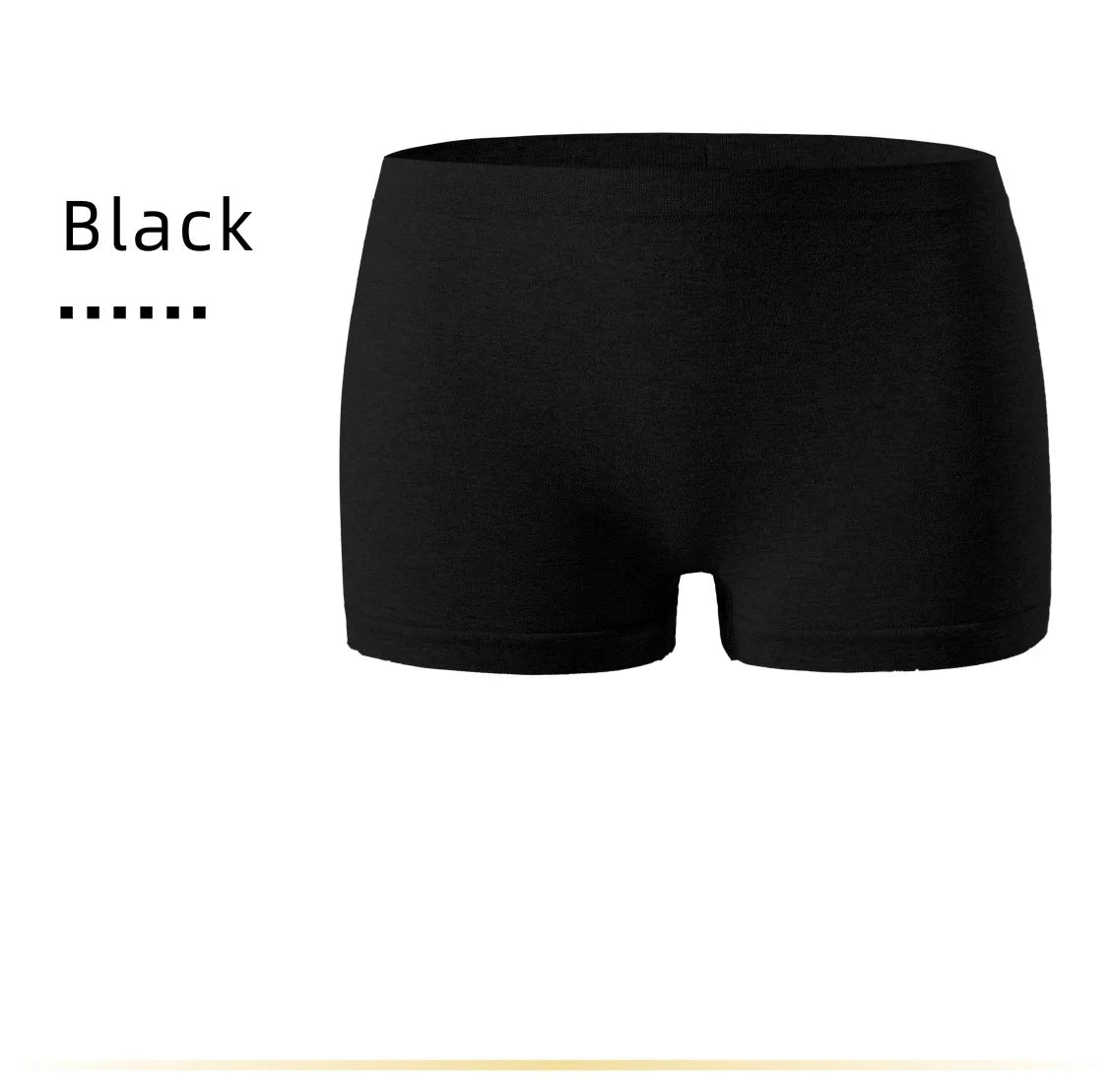 Women's underwear, compression pants, sports shorts, solid color underwear, comfortable and close fitting flat underwear