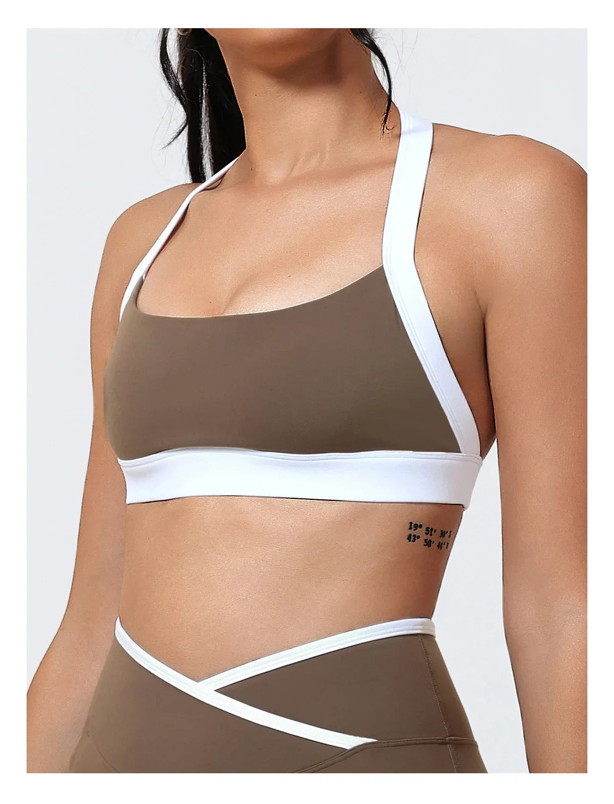 Women Halter Sports Bra Push Up Strappy Sexy Open Back Gym Crop Top Padded Women's Underwear Fitness Workout Yoga Tank Tops