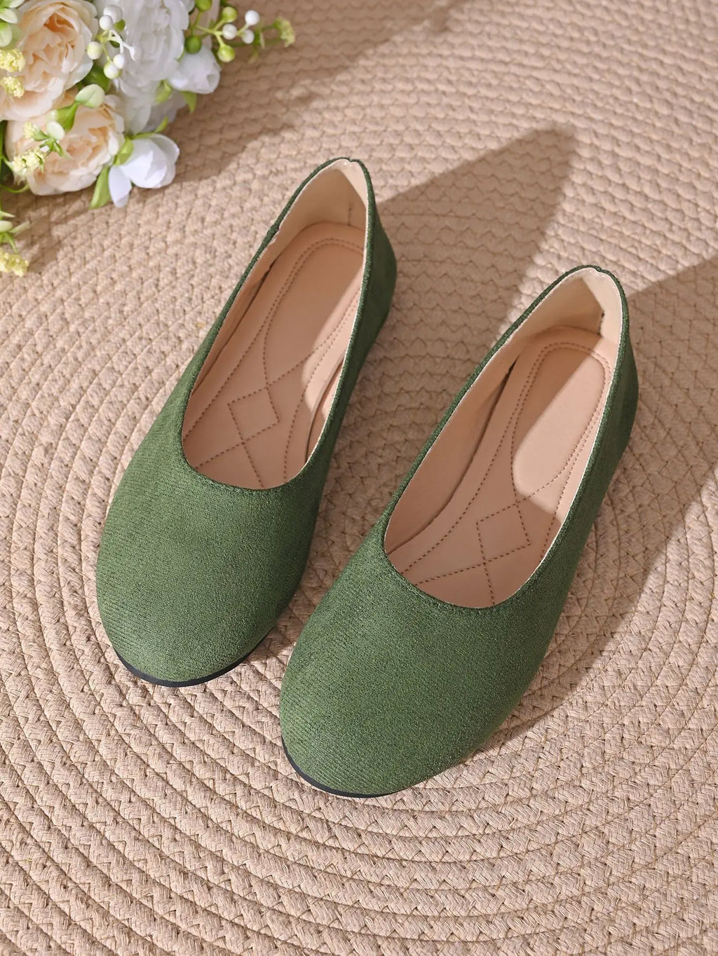 Women Flats Shoes Comfortable Knit Ballet Flat Shoes Women Casual Slip on Loafers Office Boat Sneakers Women Zapatos De Mujer