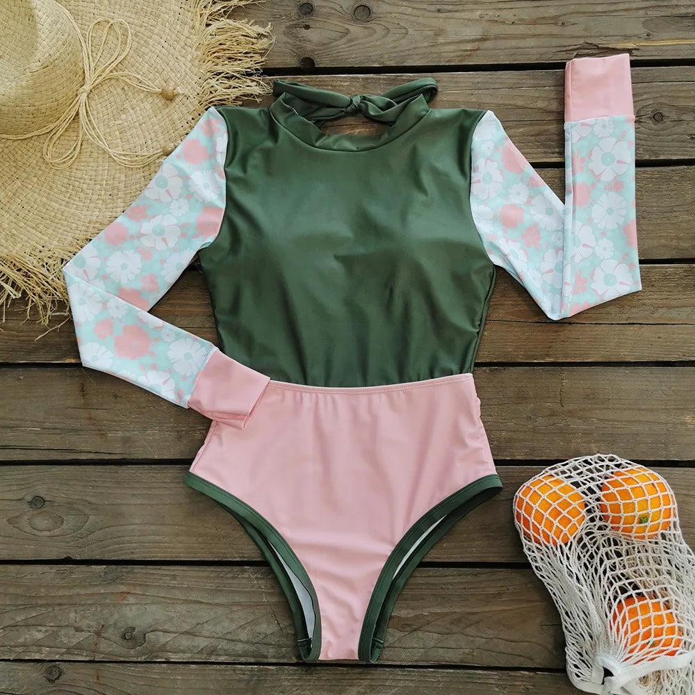 2024 Push Up One Piece Swimsuit Women Swimwear Sport Monokini Surfing Brazilian Ladies Bathing Suit Female Bodysuit Beachwear