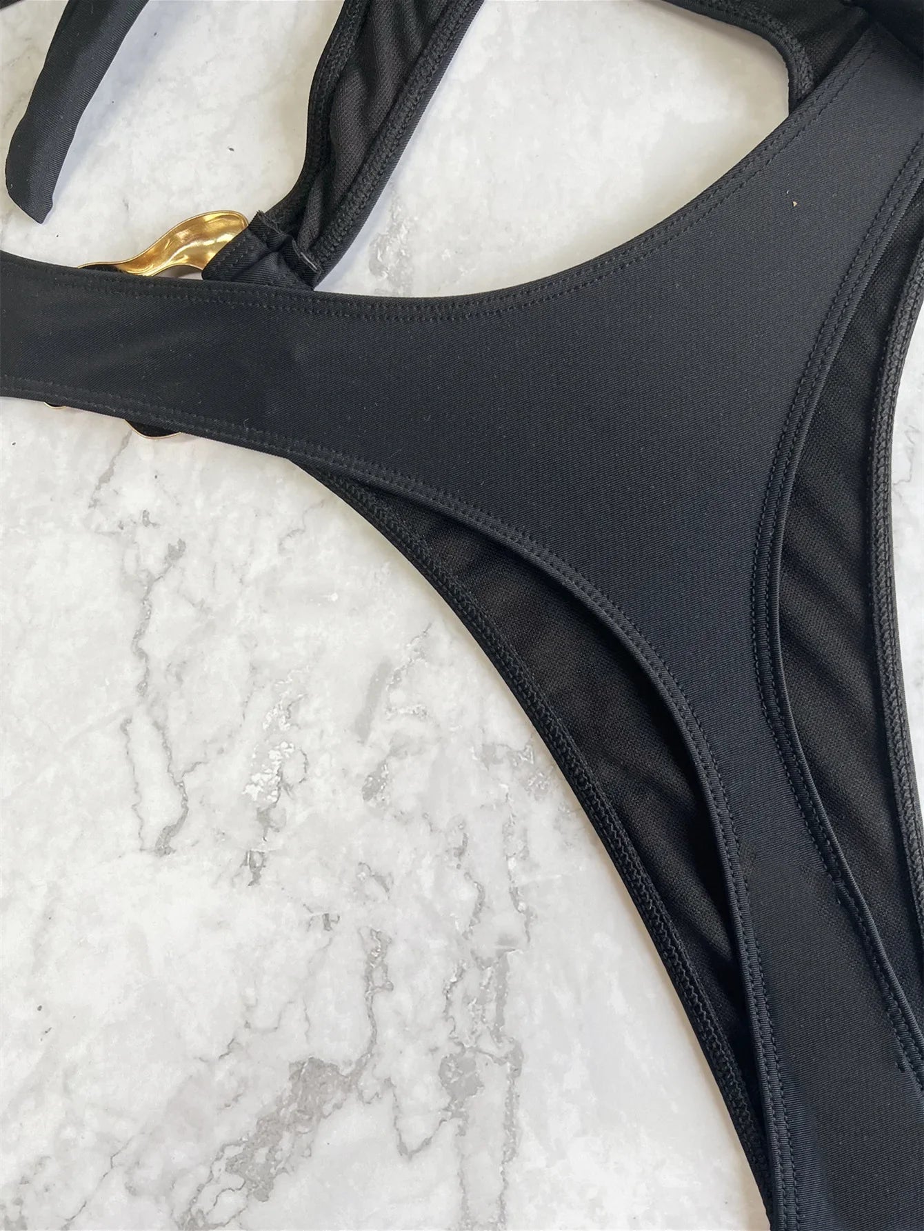 2026 New Sexy Hollow Out Women's Swimsuit Halter Lace-up Bodysuit Cross Bandage Backless Swimwear Push Up Bathing Suit Beachwear