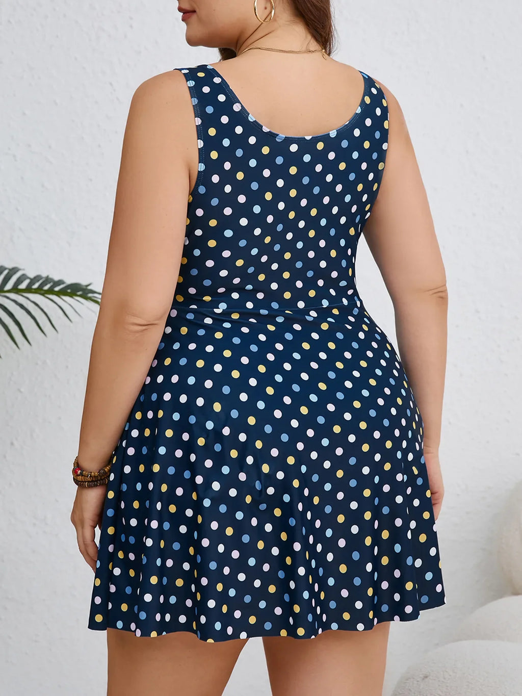 VigoJany 2026 Sexy Print 2 Piece Plus Size Tankini Set Women Strapped Curvy Dress Swimsuit Brazilian Beach Lady Big Bathing Suit