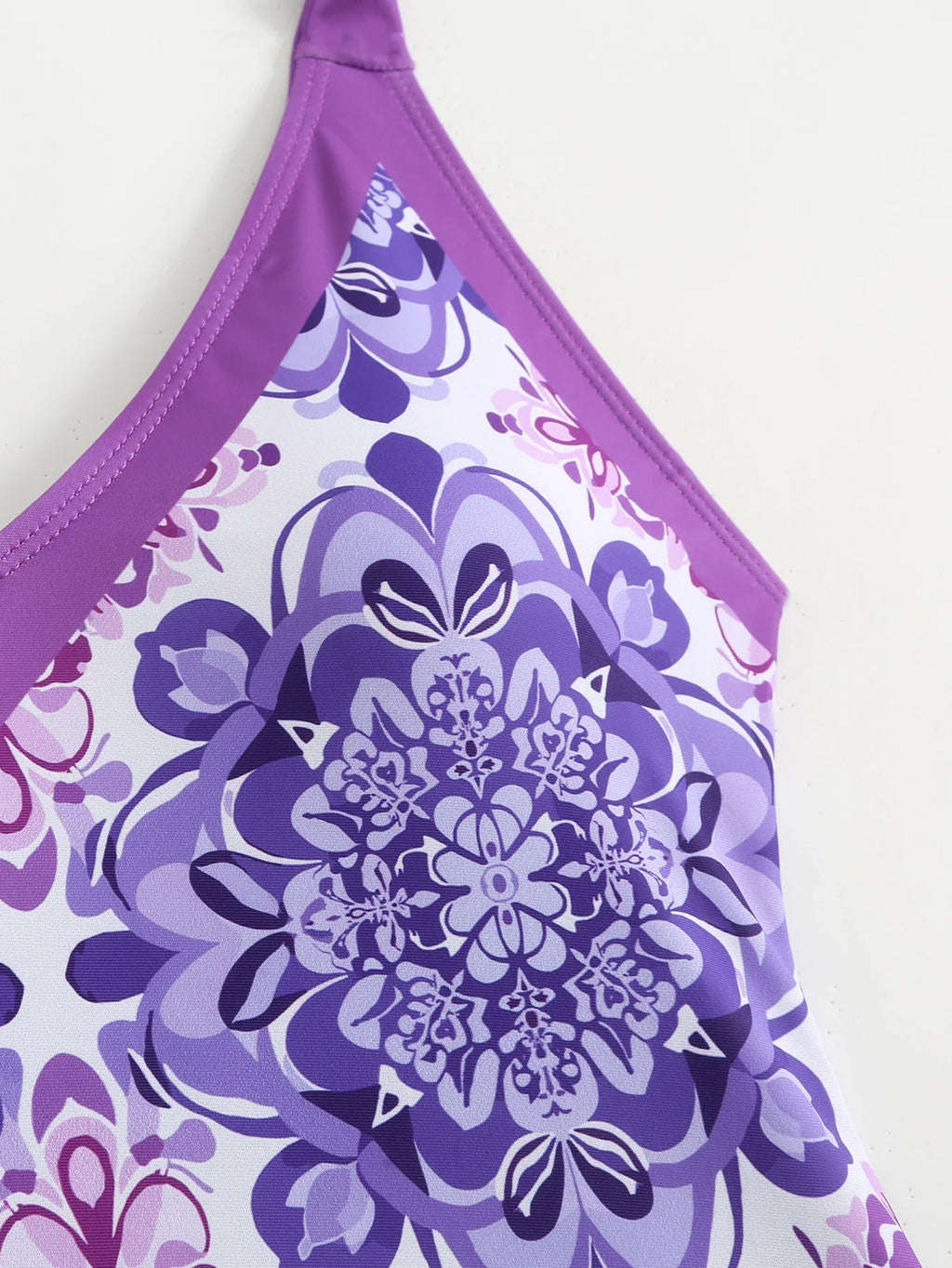 2026 Printed Strappy Swimsuit One Piece & Beach Dress Sexy Swimwear Women Bathing Swimming Swim Suit Female Padded Beachwear