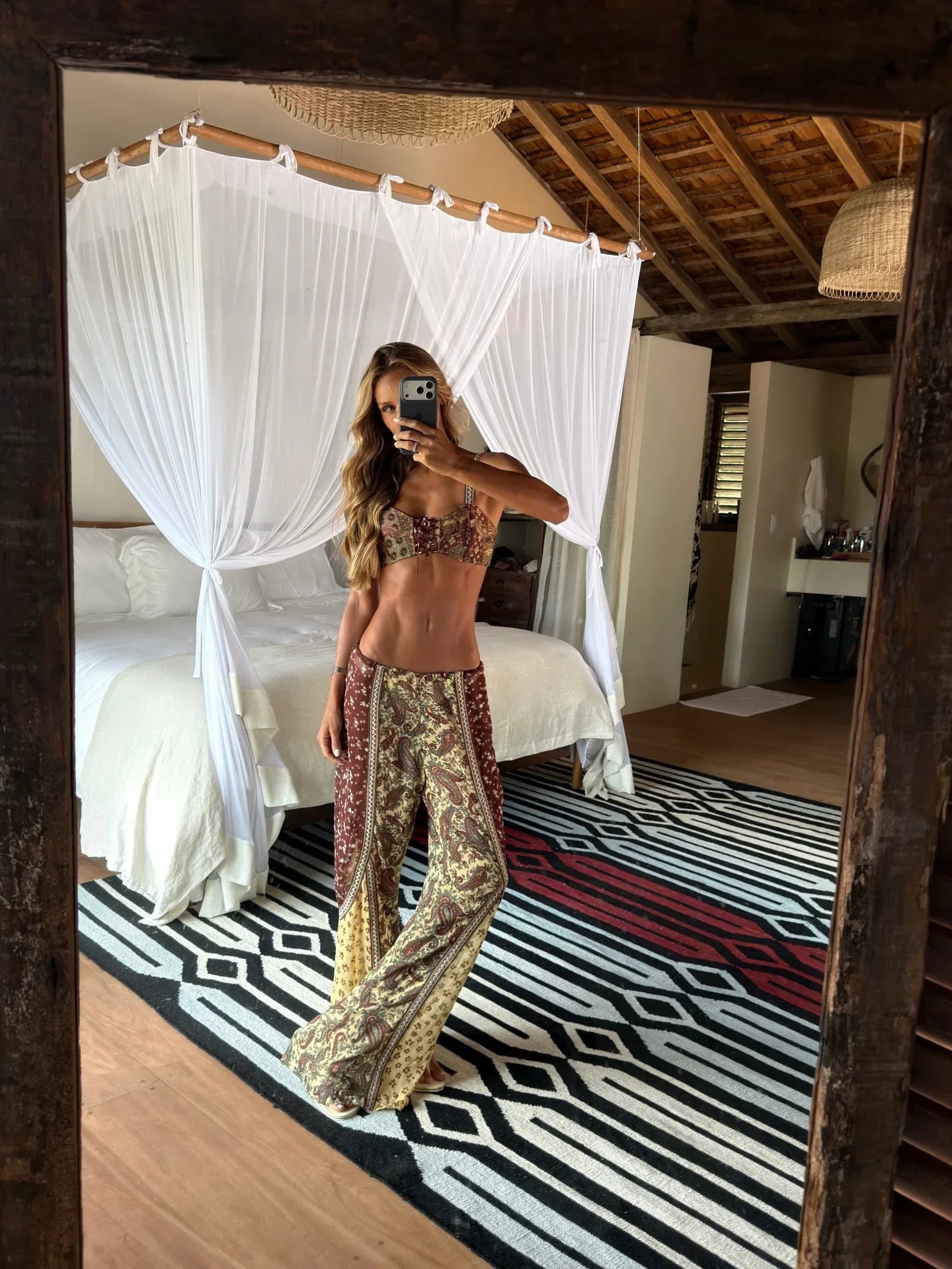 2026 Stylish Printed Strapped Bikini And Pants Set Women 3 Pc Swimsuit Fashion Sexy Biquini Lady Swimwear Female Beachwear
