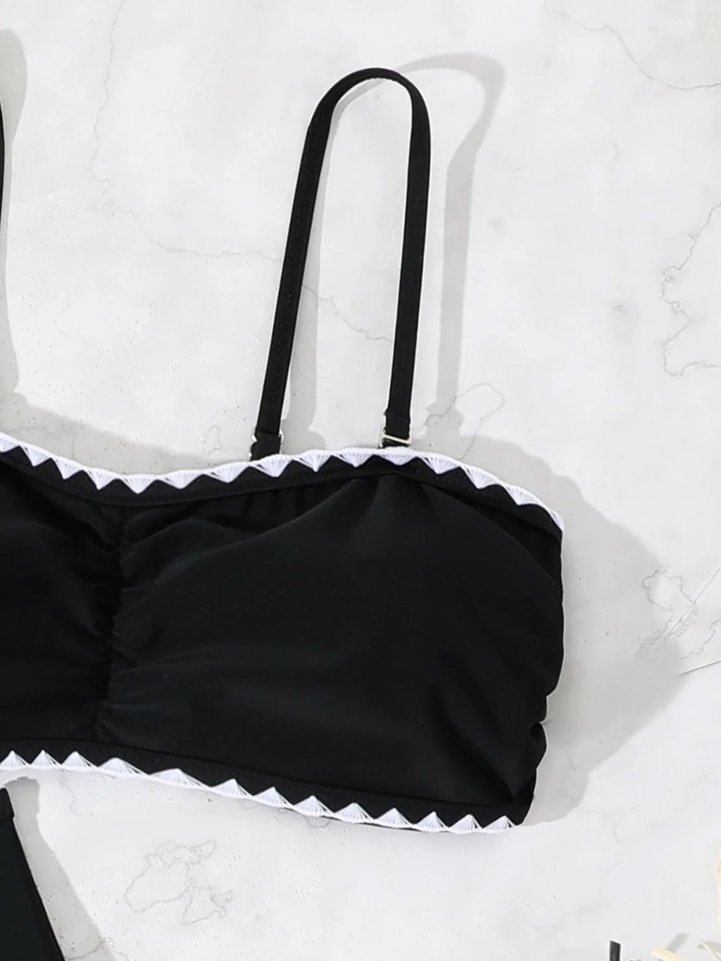 Strappy Two Pieces Swimsuit Women 2026 Black Swimwear Female Beach Wear Bathers Bathing Swimming Swim Suit