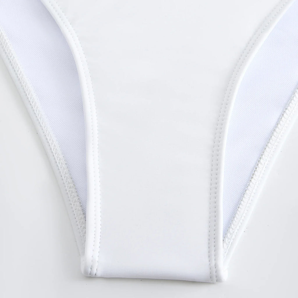 3 Pieces Halter Bikini 2026 & Beach Dress Bandage Swimsuit Women Sexy Swimwear Female Bather Swimming Bathing Swimming Swim Suit