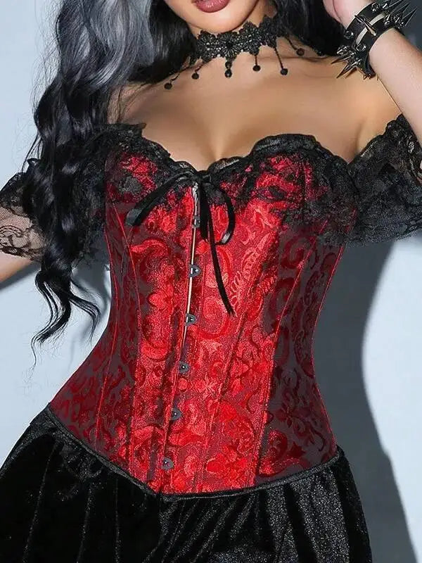 Lace Strap Court Style Shaping Top Tummy Control Waist Cincher Outerwear Trendy Shaping Slimming Tight Fishbone Underwear AYPC