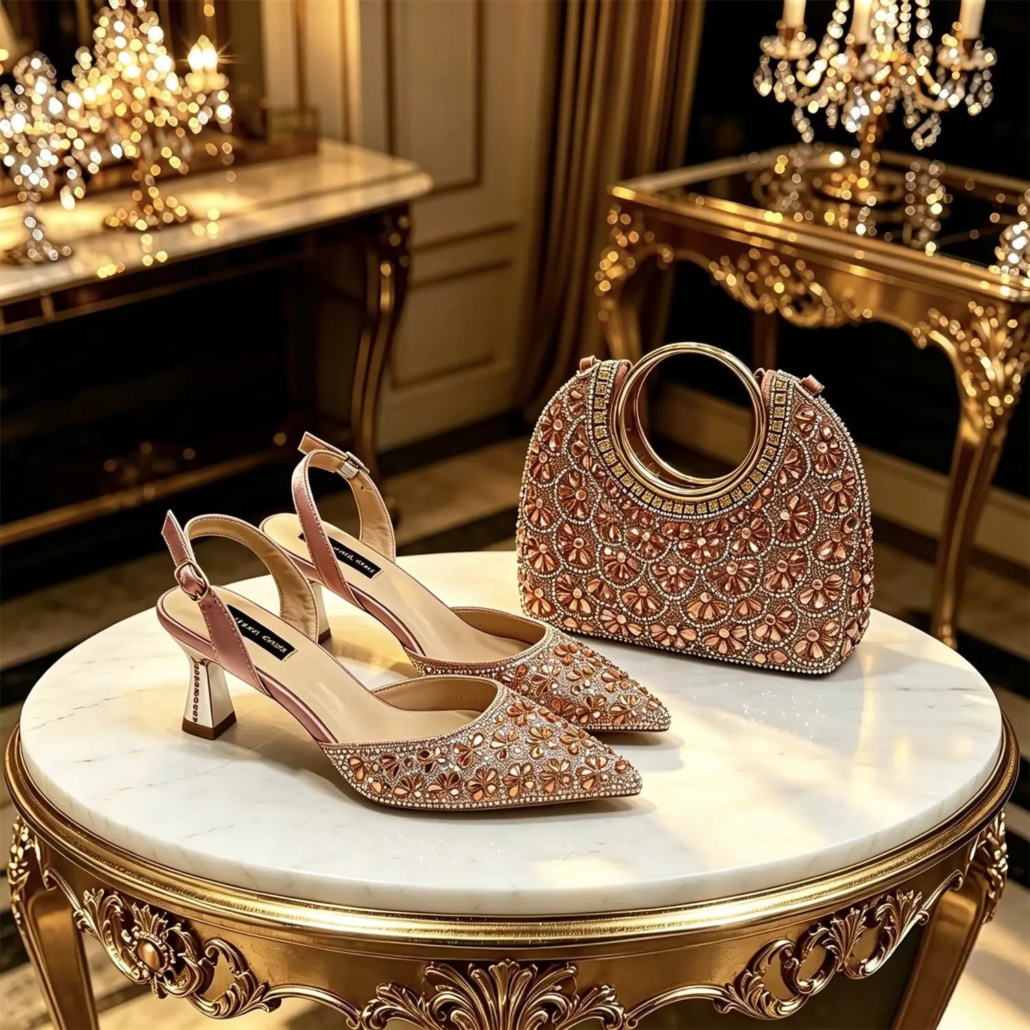 Doershow  fashion High Quality African Style Ladies Shoes And Bags Set Latest silver Italian Shoes And Bag Set For Party HGH1-1