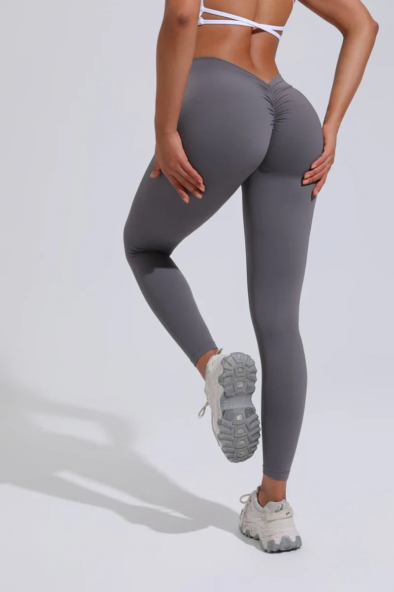 DIAS FIT JOY Women's Yoga pants back V-waist buttocks lifting pants high waist sports and fitness pants sports pants