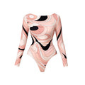 2026 Cut Out One Piece Swimsuit with Skirt Women Hollowen Swimwear Monokini Patchwork Bodysuit Bathing Suit Beach Wear