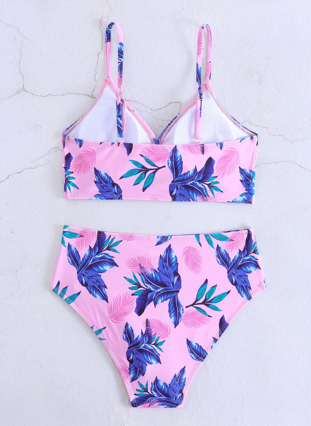 Sexy High Waist Bikini 2026 Women Halter Swimwear Female Swimsuit Solid Bathers Swimming Bathing Swim Suit Summer Beachwear