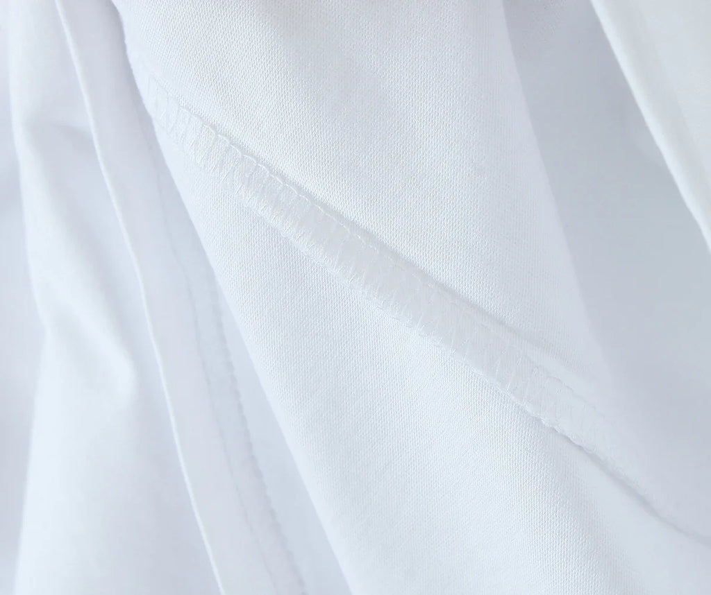 Foridol Papaya Print Fruit T-shirt Women Summer Loose Casual Shirts Blusa Half Sleeve White Spring Summer Shirt 2025 Blouse