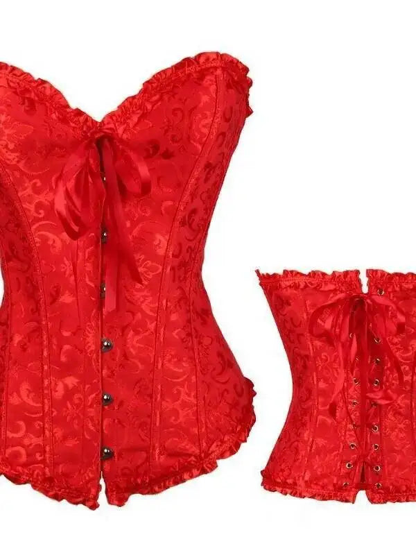 Charming Corset Quick Sexy Bone Corset Waist Slimming Chest Support Gathering Waist Slimming Gathering Waist Tight Corset 51U2