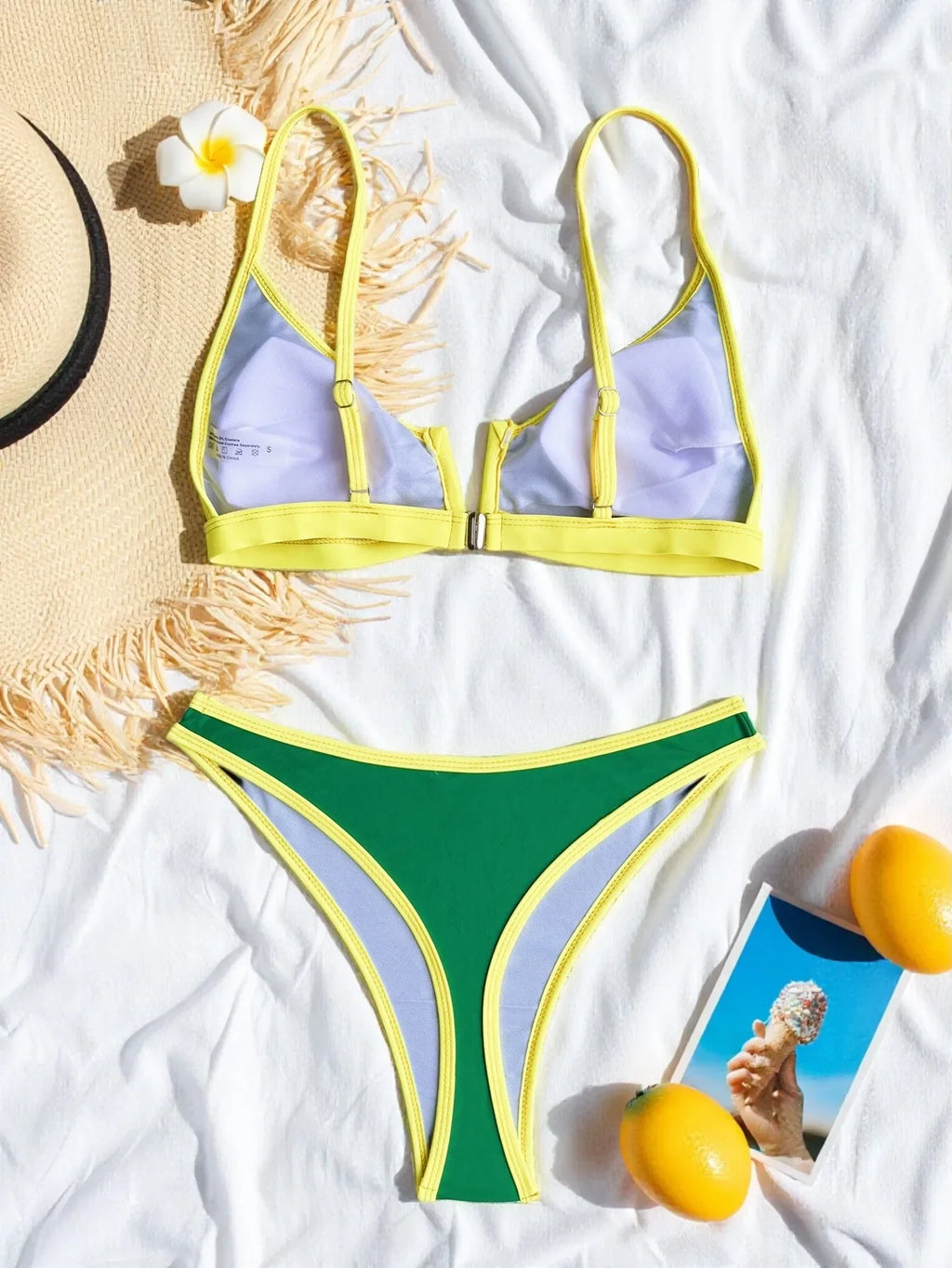 sexy patchwork mini bikinis sets two pieces swimsuit thong swimsuit Swimwear Biquini conjunto de bikini tankini beachwear