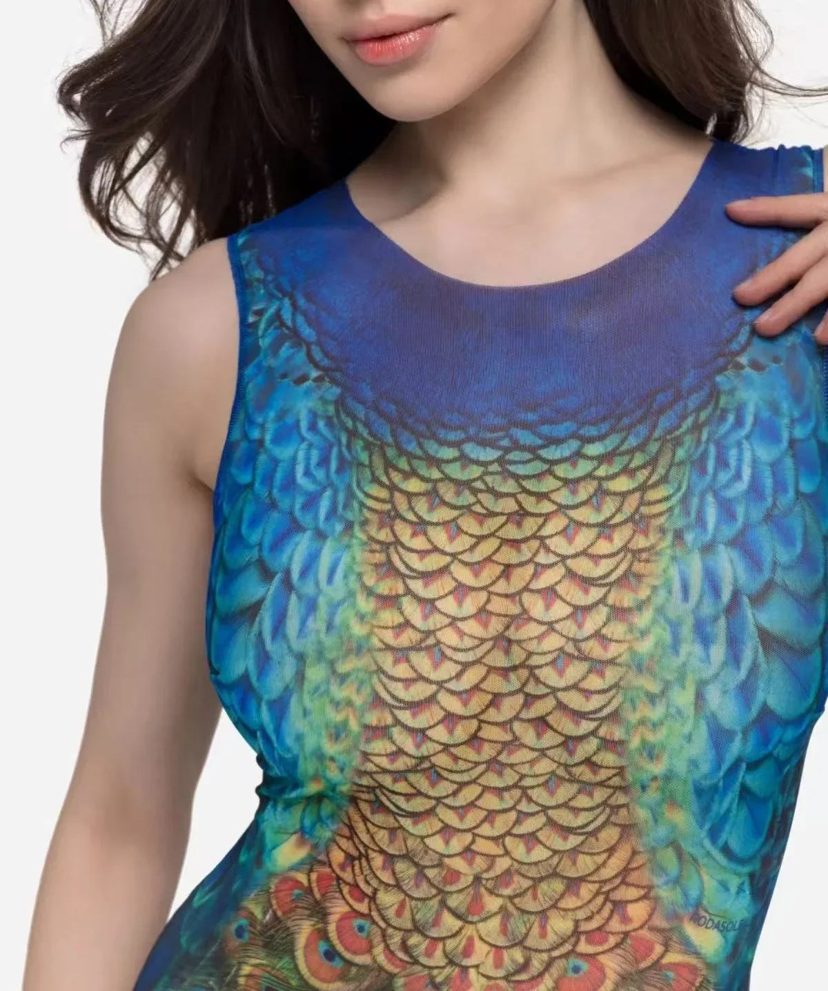 2026 New Printed One-piece Swimsuit Classic Printed Lace Up Swimsuit Women's Push Up Flower One-piece Suit Beach Wear For Female