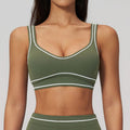 Breathable Sports Bra Women Shockproof Fitness Tops Push Up Gym Crop Top Brassiere Sport Bras Gym Workout Top Summer Yoga Bra