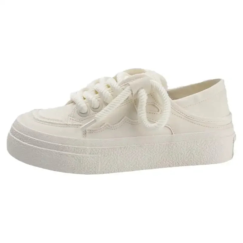 Women's Shoes White  New Canvas Shoes Breathable Comfortable Platform Outdoor Casual Sports Shoes Zapatillas De Mujer