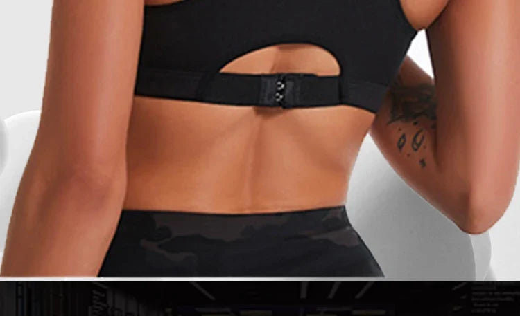 CZGUKE Yoga Fitness Bra Shock-absorbing Sports Bra Breathable and Quick Drying Training Running WOMEN'S Underwear