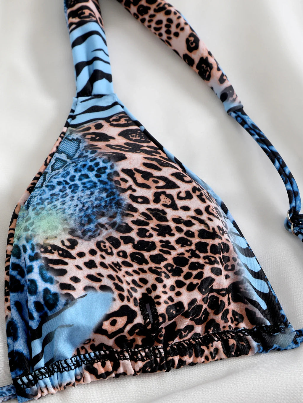 2025 Brazilian Thong Bikinis Strappy Swimsuit Women Sexy Printed Swimwear Female Bathers Swimming Bathing Swimming Swim Suit