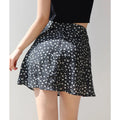 2026 Summer New Retro Vacation Style Small Floral Half Skirt High Waisted Wrap Buttocks Elegant Sweet Slim Short Skirt 06AH