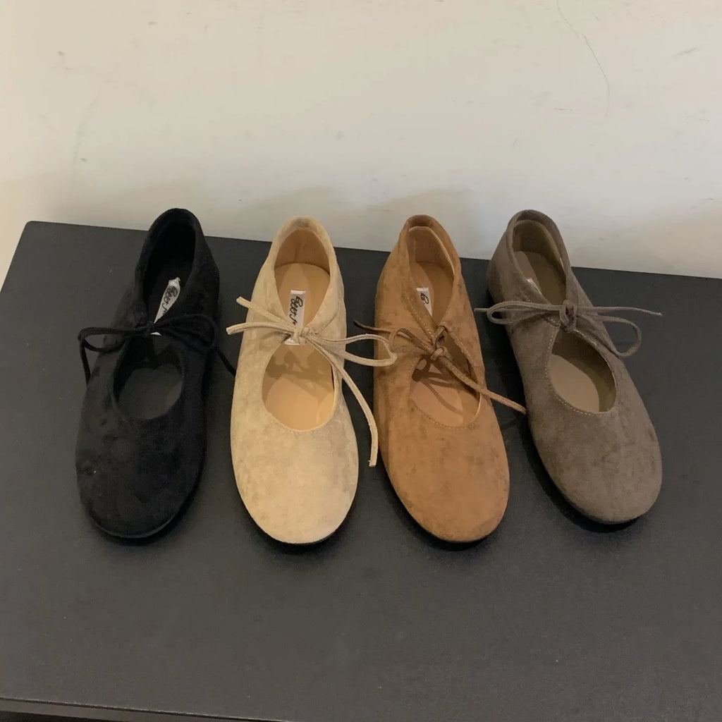 Fashion Butterfly-Knot Women Flats With Shoes Casual Female Soft Footwear Round Toe Ladies Flats Slip On Shoes 2026