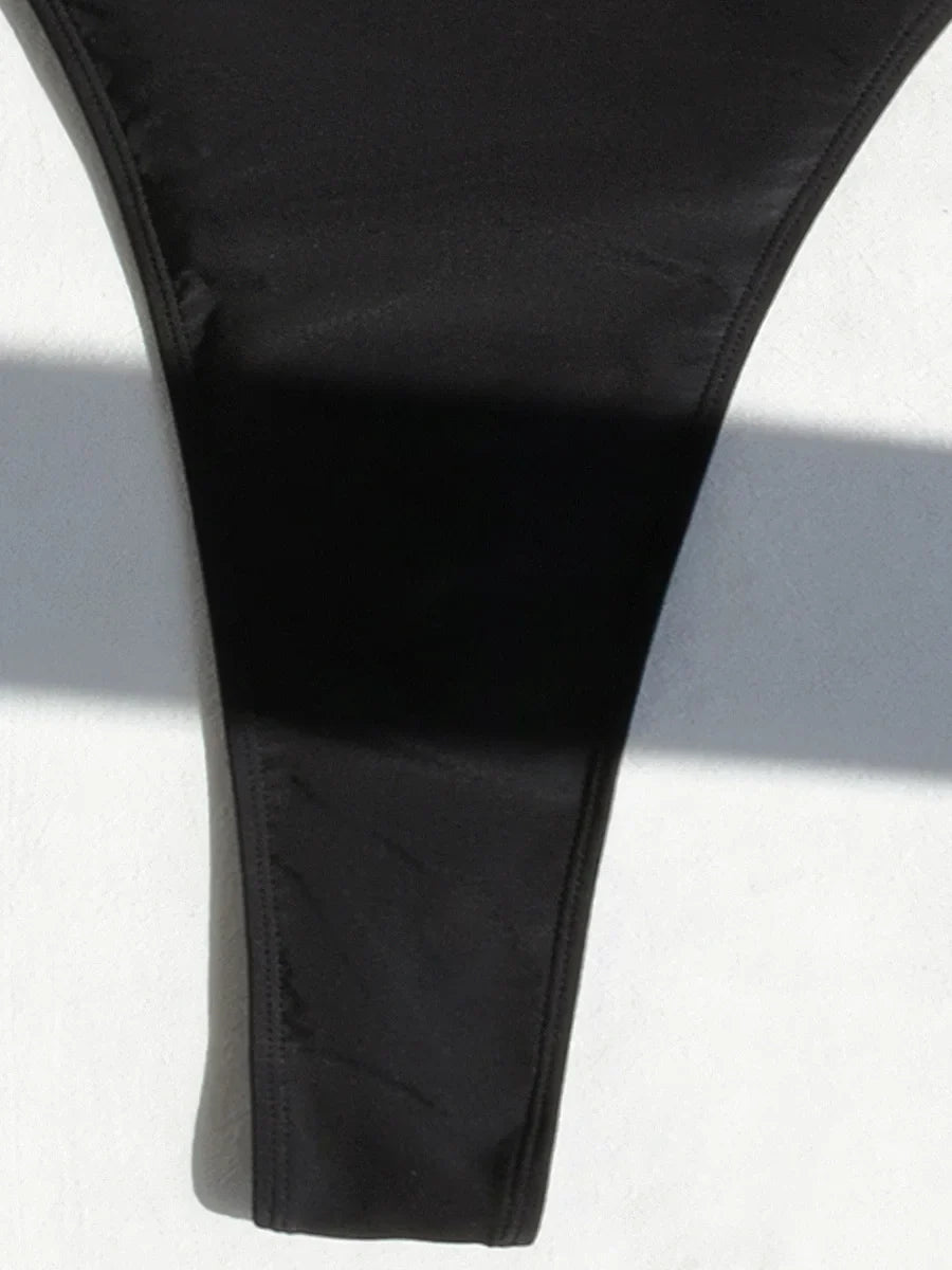 Backless Extreme Mini Micro G String Thong Women Swimwear One Piece Swimsuit Female Monokini High Leg Cut Bathing Suit Swim Lady
