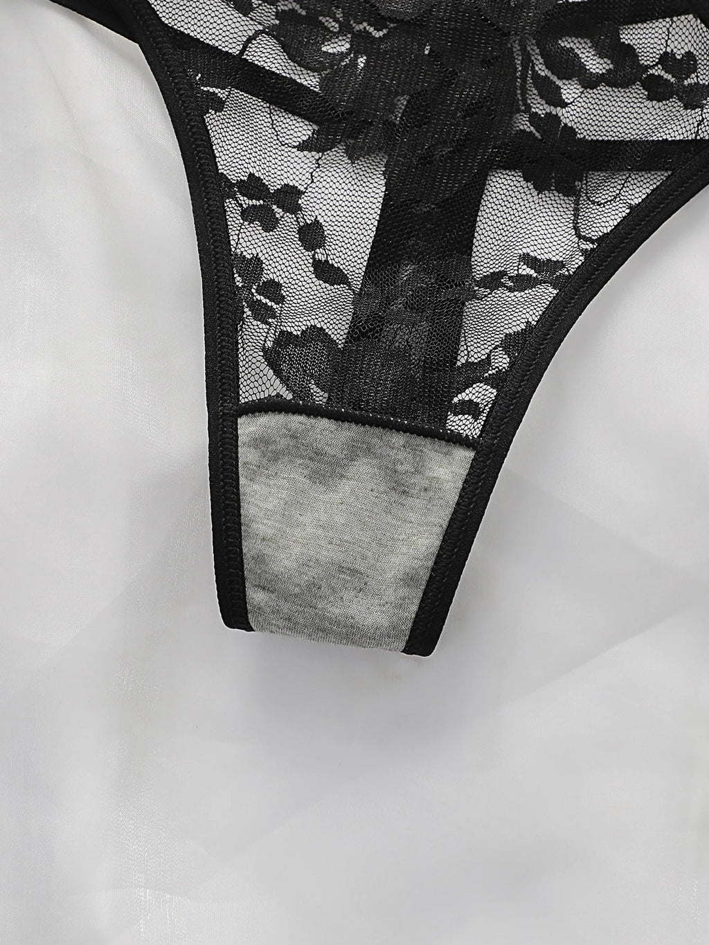 5PCS Women's Sexy And Fun Hollow Lace Underwear Easy to Wash And Dry, Traceless Antibacterial Underwear C830