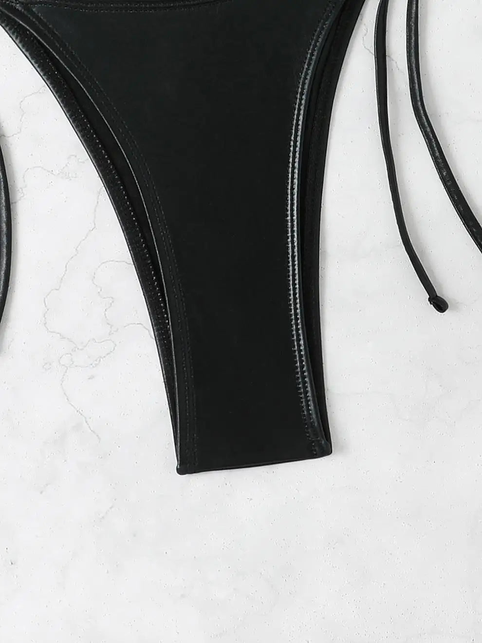 Sexy Shiny Silver Bikini Set Women Push Up Micro Swimsuit 2025 Brazilian Beach Bathing Suit Tie Side Thong Swimwear Biquini