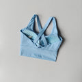 Women's Shock-Absorbing Yoga Sports Bra Summer Fitness Gathered Breasts Accessory Breathable Comfortable Yoga Sports Bra
