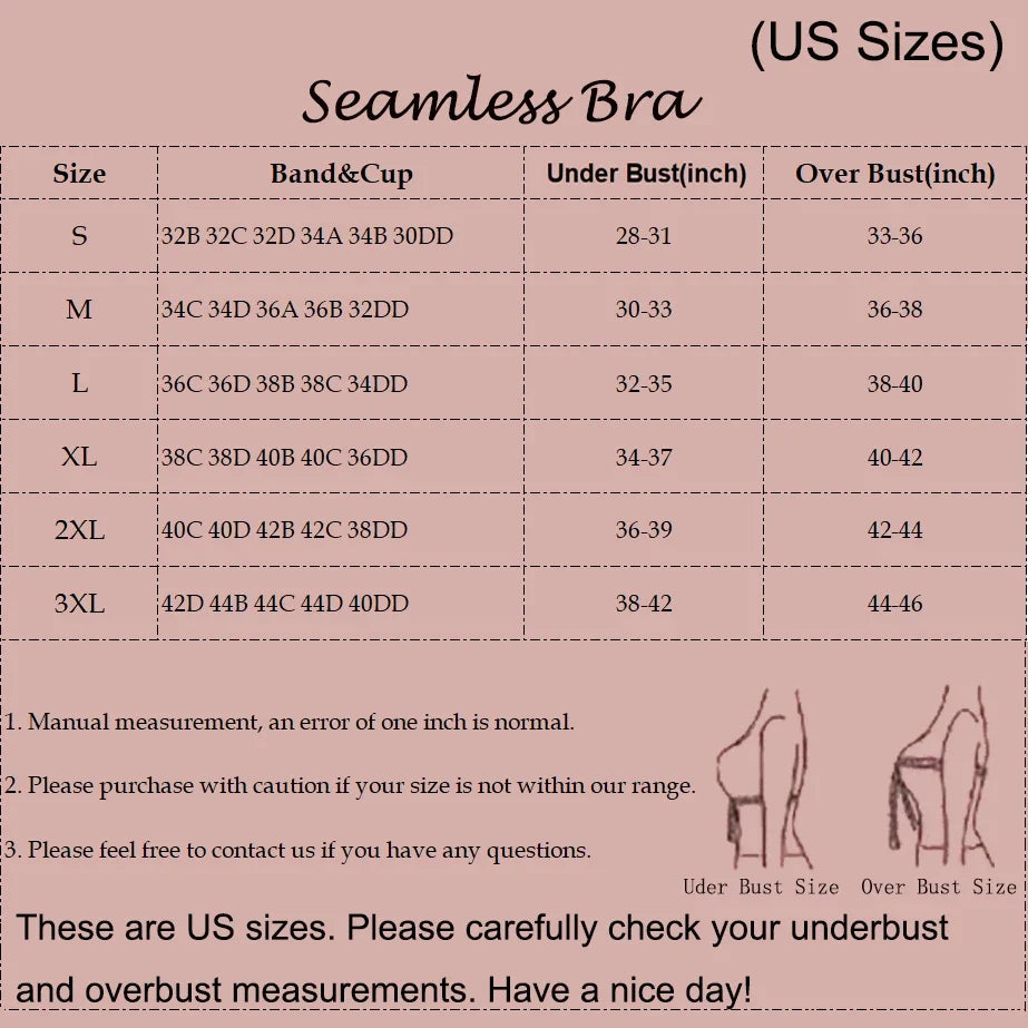 Women's Jelly Bra Wire-free Seamless 3/4 Cup and Thin Molded Bra Soft Support Underwear Comfortable Push-up Bra