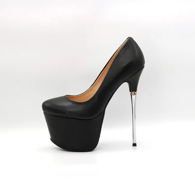 Sexy Peep Toe Pumps for Women 2025 New 6CM Platform Party Nightclub Stage Stilettos 16CM High Heels Pole Dance Stripper Shoes