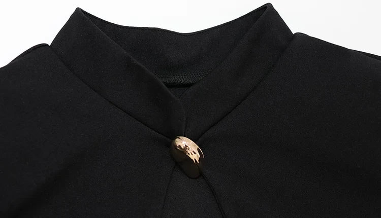 Ahagaga Fashion Women's Mini Dress Solid Hollow Out Regular Long Sleeves Sheath Bodycon Sexy Club Basic Casual Streetwear Female