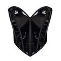 Push-Up Chest Support Glossy Fishbone Sexy Style Waist Cincher Tummy Control Top For Women Solid Color Pure Desire Charming JKOB
