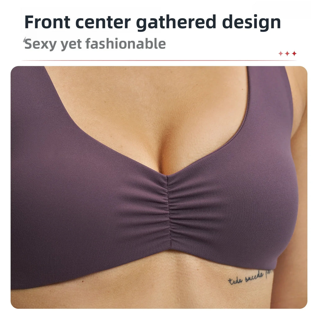 High Impact Sports Bra Push Up Gym Underwear Sexy Women Breathable Yoga Clothes High Quality Fitness Bra Workout Top Female