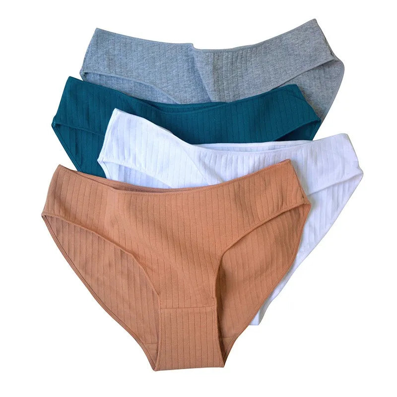 3Pcs/Set Women Panties Low Waist Briefs Women Cotton Panty Female Underpants Comfort Underwear Sexy Lingerie M-XL