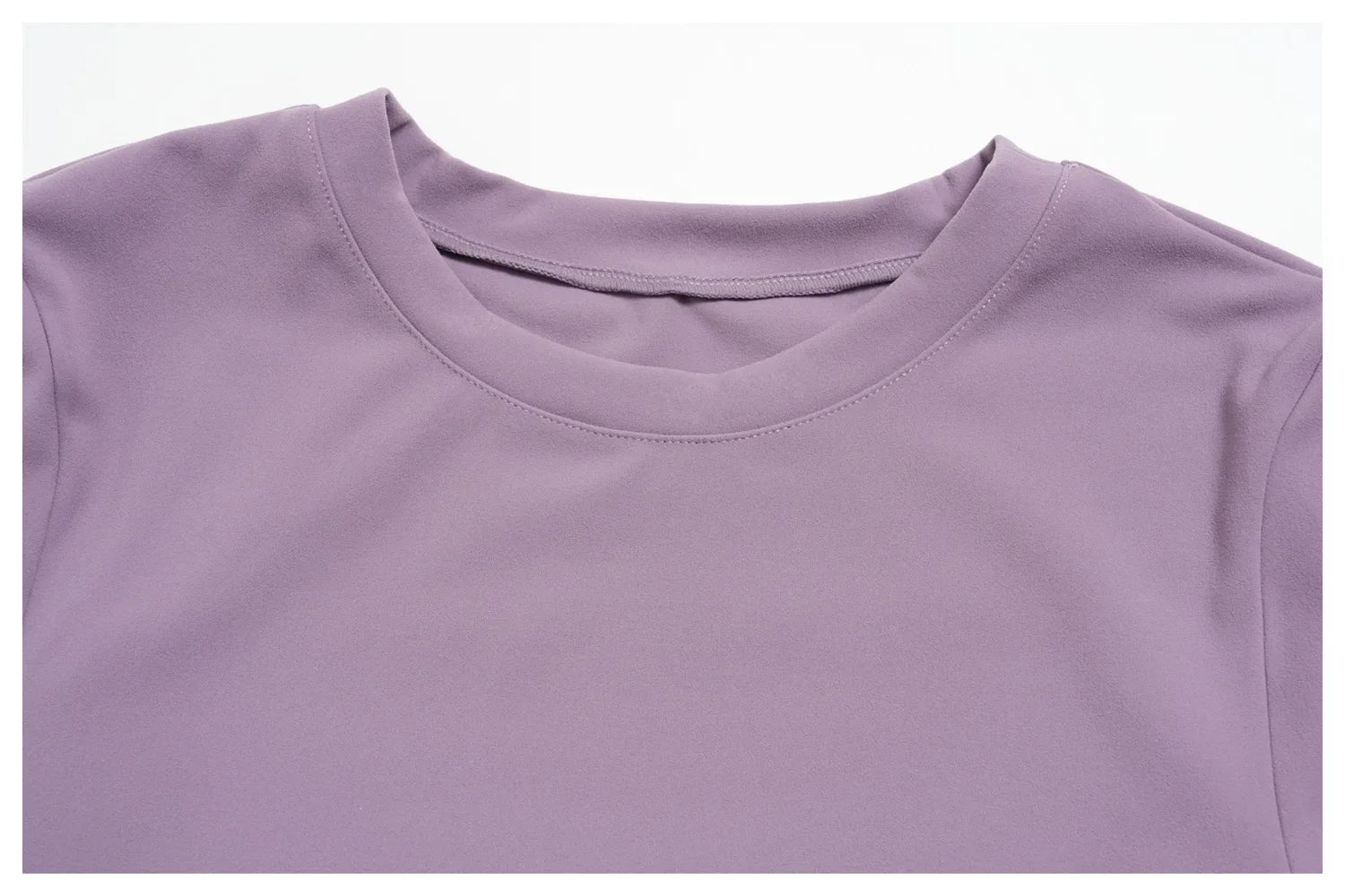 Creamy 2 Pieces Workout Suit Women Yoga Outfits Short Sleeve O Neck Slim Sports T Shirts High Waist Flare Pants Gym Fitness Sets