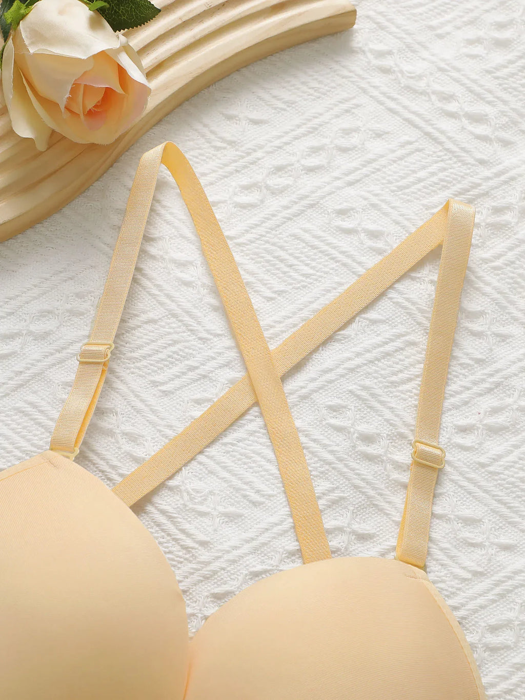 Thickened skin tone bra and beautiful back Push Up Bra  with Padded Underwire Lingerie for Women - Sexy Underwear ﻿A2122